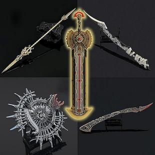 斗罗新品季绝尘审判之剑手办精品绝世唐门霍雨浩刻刀合集武魂暗器