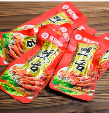 修文包邮温州特产酱鸭舌鸭舌