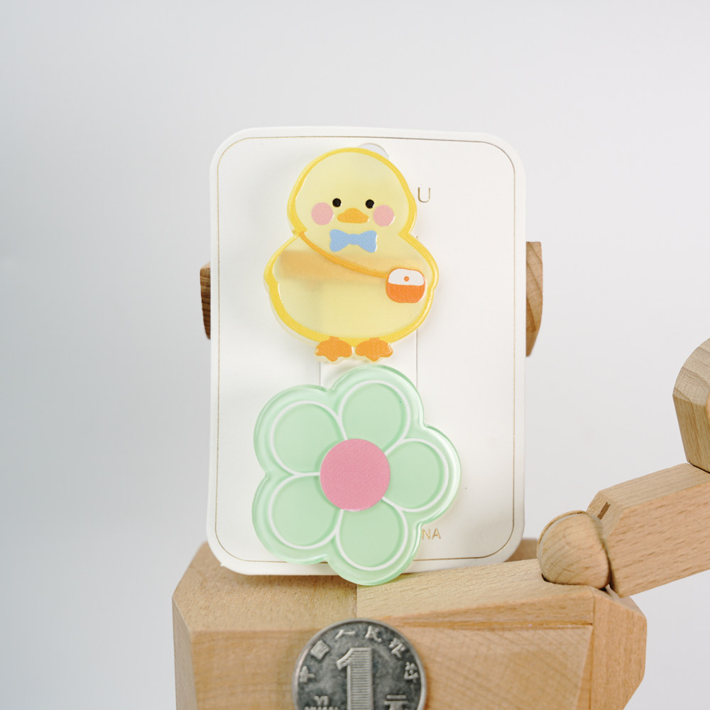 五对包邮 小女生卡通小兔发夹 儿童侧边夹刘海夹压夹发卡头饰发饰