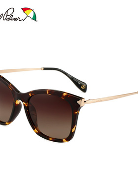 花雨伞可配近视豹纹复古风太阳镜