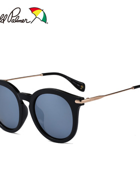 花雨伞时尚韩国复古风圆脸太阳镜