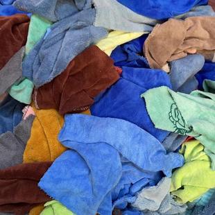 微瑕疵二等品残次品毛巾抹布按斤卖吸水擦车布不掉毛清洁抹布尾货