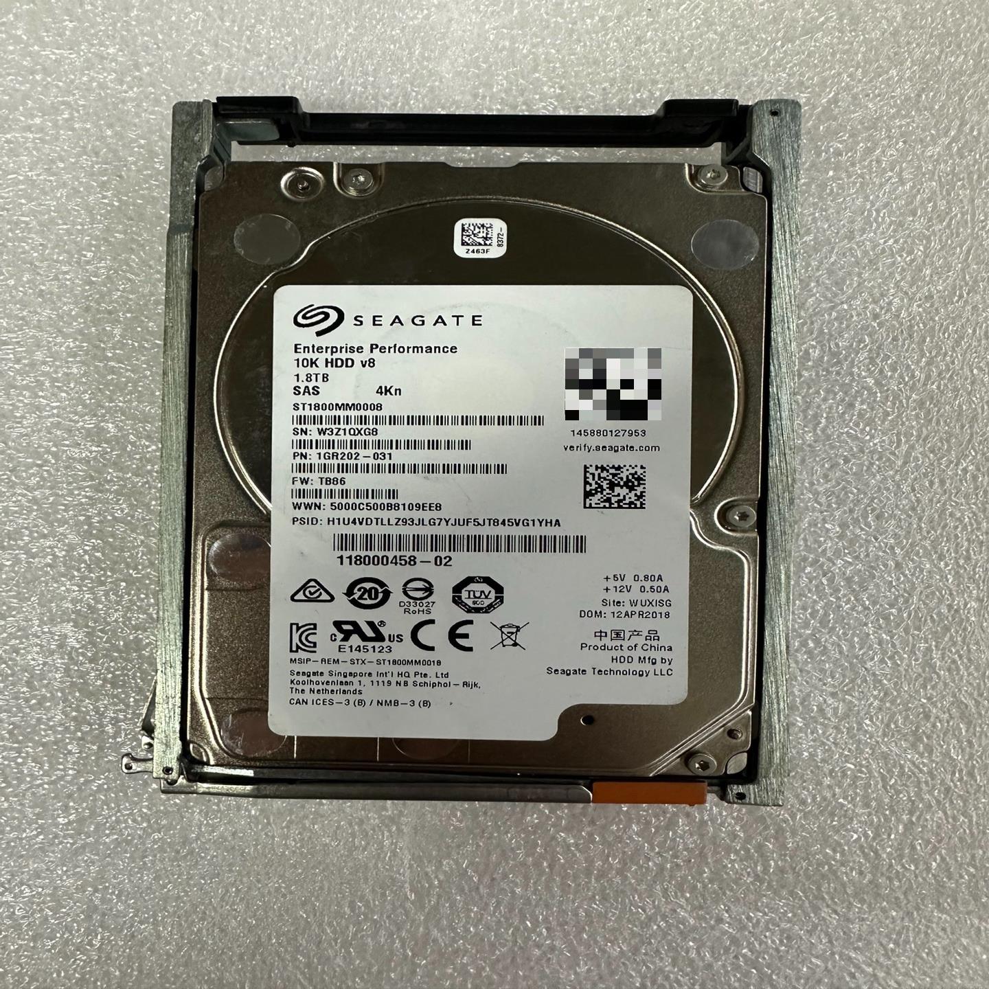 【议价】EMC UNITY 18TB 10K SAS 12Gbps