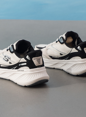 斯凯奇官方正品男鞋25冬季新款运动鞋EDGERIDE绑带减震训练运动鞋