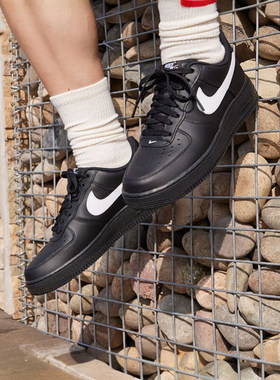 NIKE耐克厚底板鞋男鞋春季新款AIR FORCE 107 TRK3运动鞋休闲鞋子