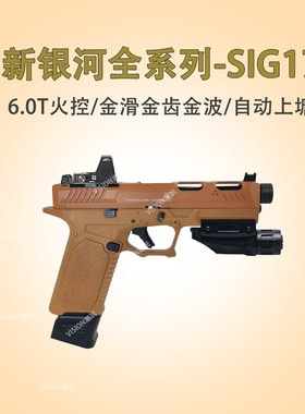 新银河sig17格洛克玩具枪G22电手gen5金滑glock成人下场发射器en3
