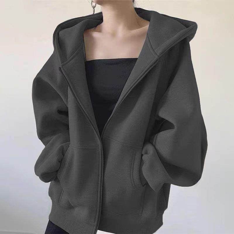 美拉德卫衣外套女春秋2025新款秋冬季加绒加厚美式复古棒球服,女装/女士精品,时尚套装,淘宝优惠券,粉丝福利购,淘宝优惠卷