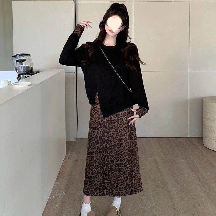 大码女装春秋季新款时尚碎花连衣裙胖MM藏肉显瘦不规则卫衣两件套,女装/女士精品,时尚套装,淘宝优惠券,粉丝福利购,淘宝优惠卷