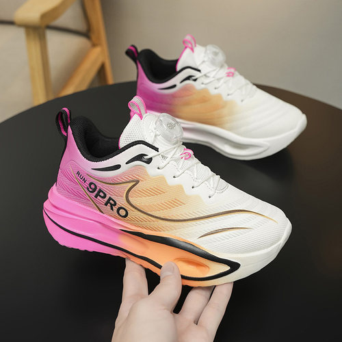 赤兔9pro女童跑鞋秋冬儿童运动鞋减震轻便小学生跑步鞋中大童女鞋