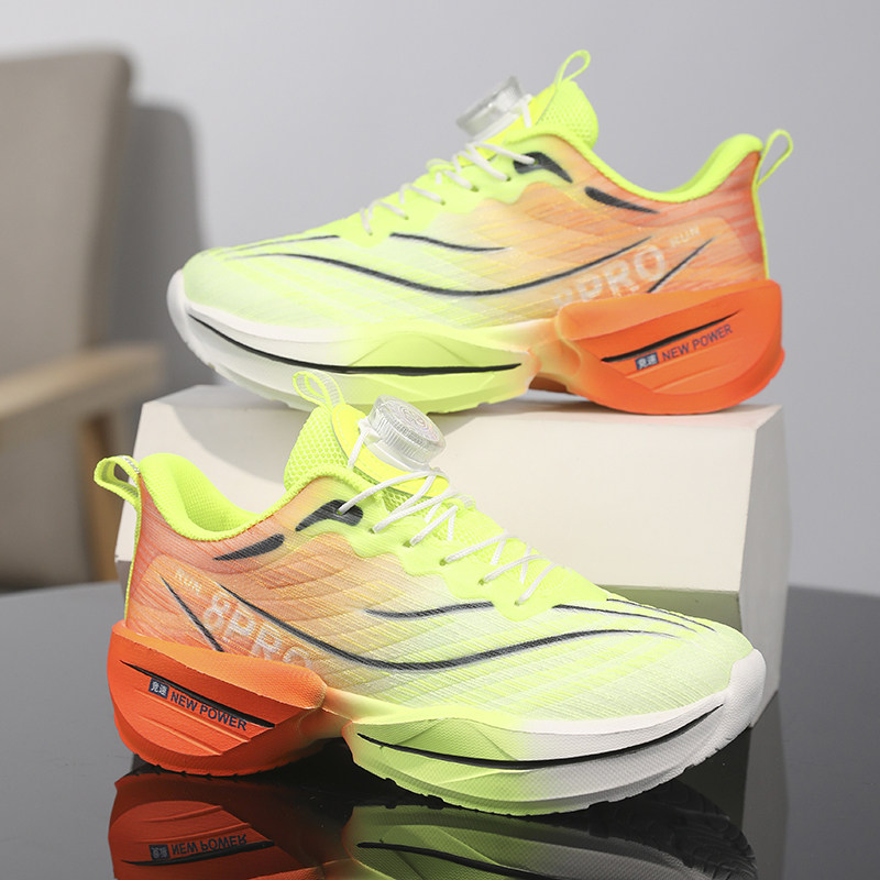 儿童运动鞋男童跑步鞋2026春秋季新款中大童男孩轻便减震网面透气