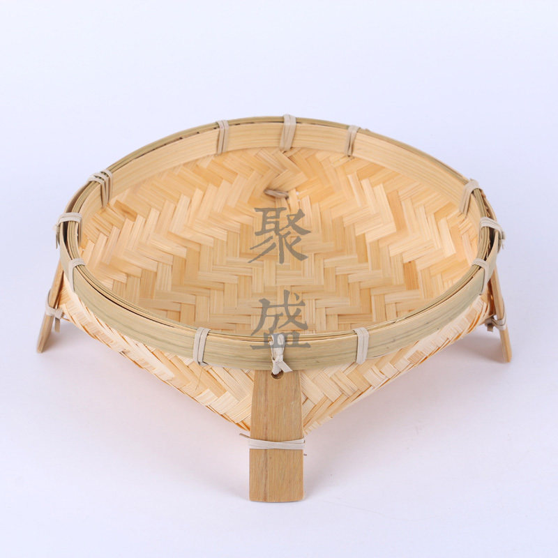 竹编手工果篮 收纳篮 可拆解果盘果篮 茶点盘 茶点心篮 竹提篮,餐饮具,果盆/果盘/果篮,淘宝优惠券,粉丝福利购,淘宝优惠卷