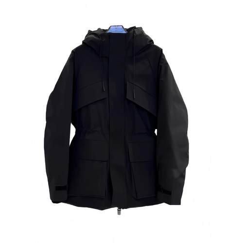 【明星同款】黑金风壳4.0户外羽绒服女短款DY1969