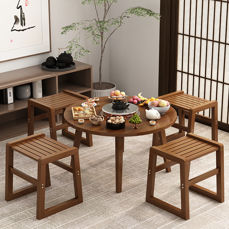 围炉煮茶桌烤火炉套装