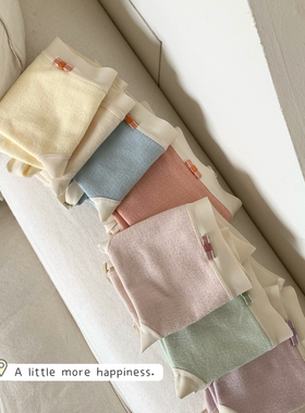 梨形姐妹冲~软糯弹力好纯棉抗菌内裤女简约中腰包臀不卡PP奶油色