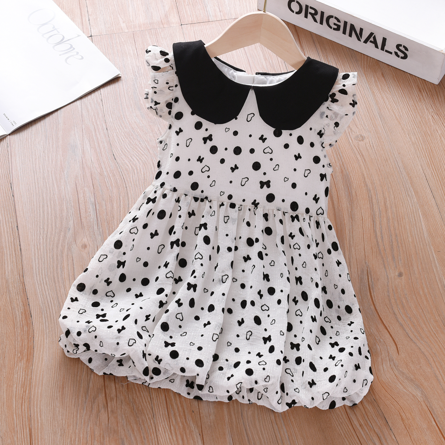 女童夏装连衣裙小女孩蓬蓬公主裙