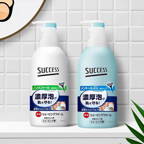 花王kao男士泡沫薄荷清爽剃须