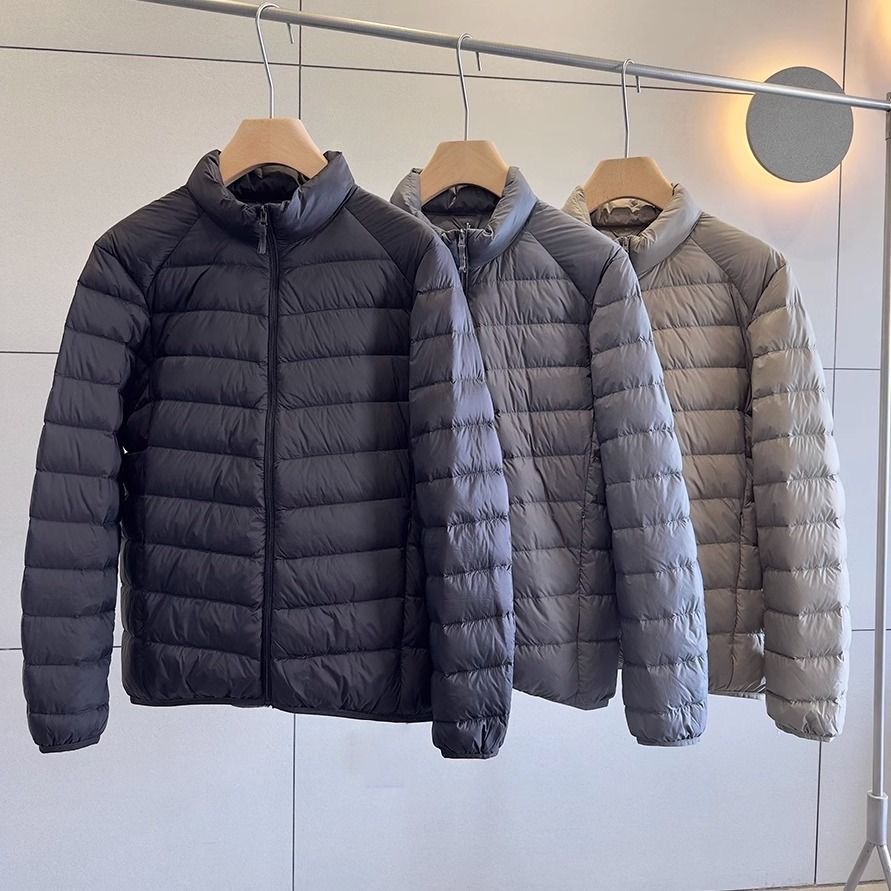 品牌/清仓处理轻薄羽绒棉服男超薄款轻便加肥大码肥佬羽绒棉衣潮