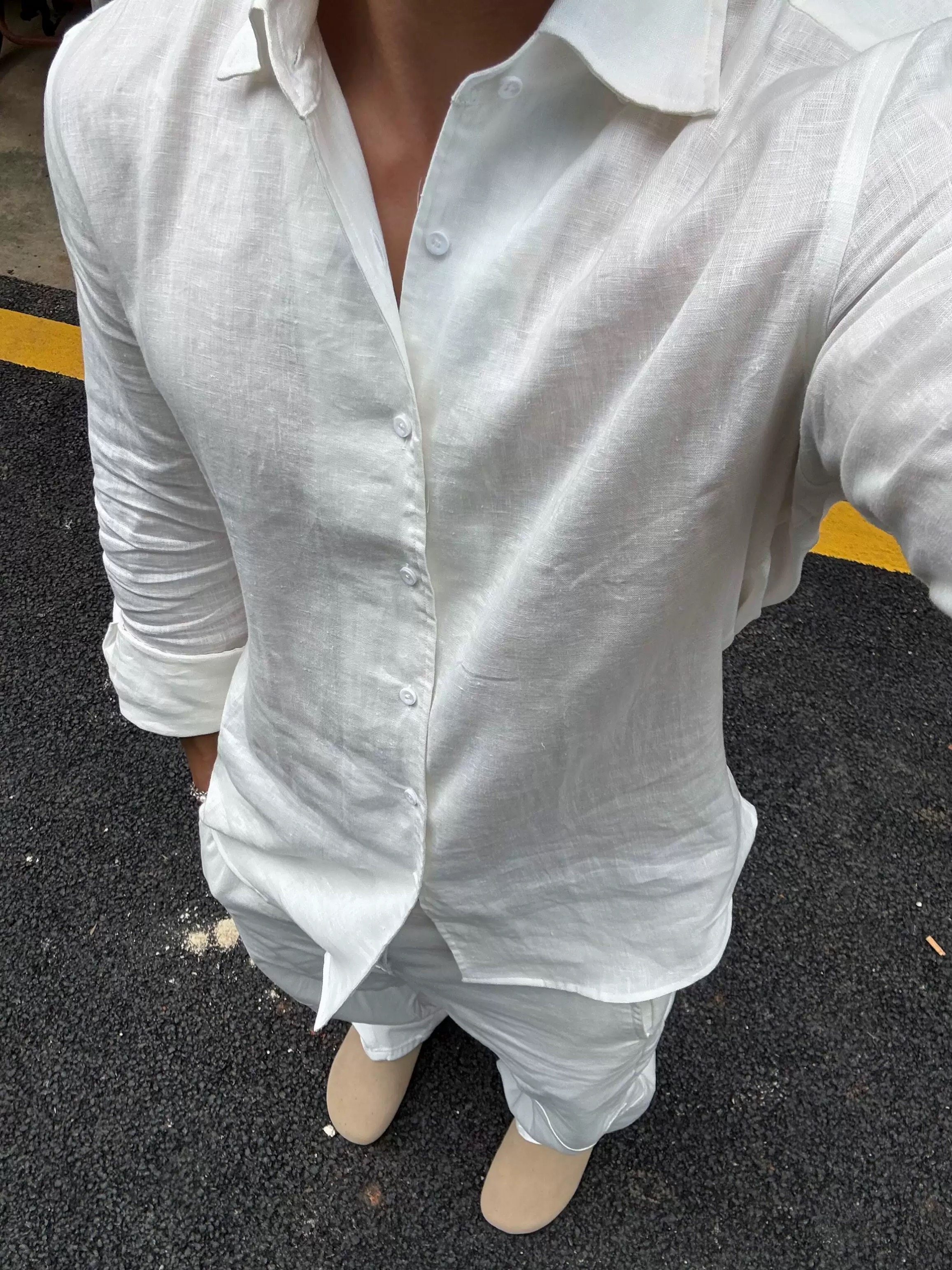 极简老钱风亚麻长袖衬衫男高级感薄款外套慵懒松弛感休闲开衫衬衣,男装,休闲运动套装,淘宝优惠券,粉丝福利购,淘宝优惠卷