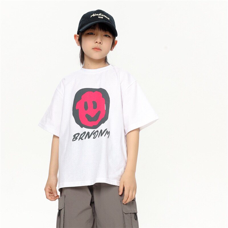 男童短袖t恤2026新款夏季儿童装男孩中大童宽松休闲半袖套装洋气t