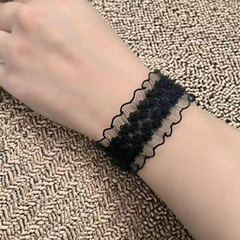 美甲师束口带衬衫袖子固定器图片