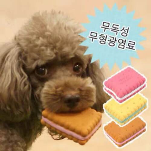 特价韩国PARISDOG饼干马卡龙玩具