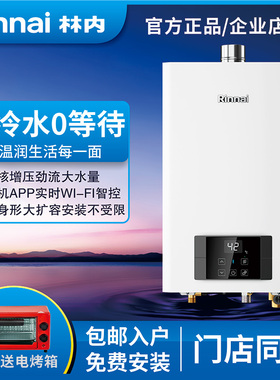 Rinnai/林内 RUS-R20E51G-CB零冷水燃气热水器JSQ40-R51GC增压20L