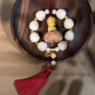 菩提子汽车挂件高端女生车内挂饰男生保平安车载饰品2023新款吊饰