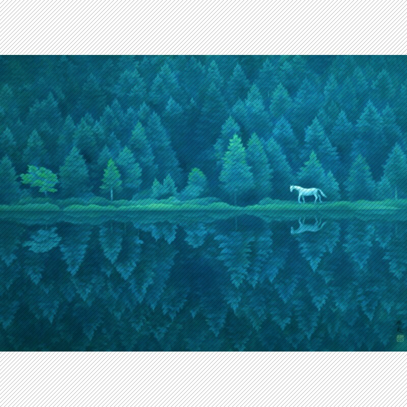 k744【日本】东山魁夷kaii higashiyama风景油画素材电子图片图库