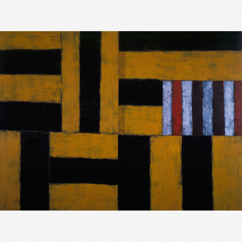 K892【美国】肖恩·斯库利（Sean Scully）抽象绘画网传图库