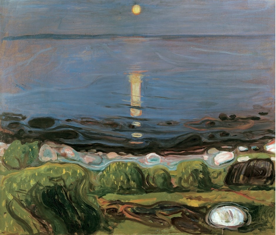 【挪威】爱德华·蒙克edvard munch油画素材水彩美术临摹图库