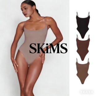 SKIMS卡戴珊FITS CAMI 修身 吊带连体背心内搭打底性感 EVERYBODY