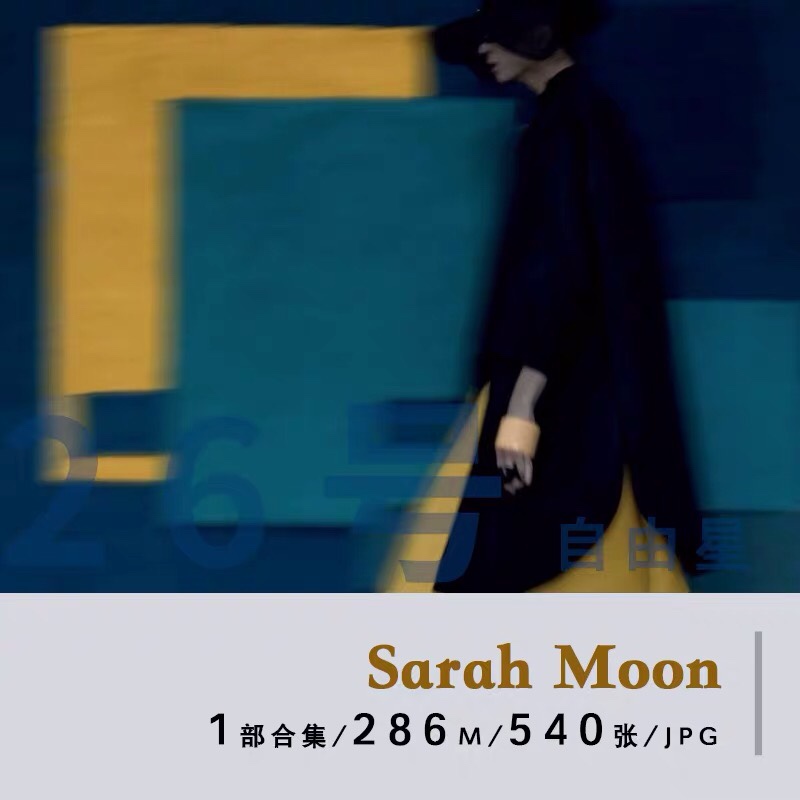 摄影集莎拉·莫恩Sarah Moon作品集商业时尚时装艺术大片设计参考