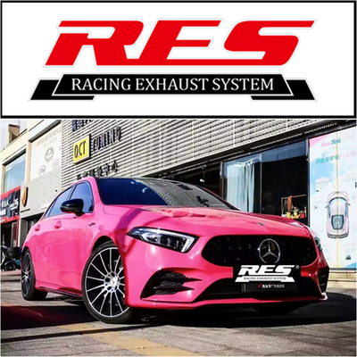 适用于奔驰AMG CLS A35 A45S CLA35 GLB35 GLA35改装RES头段排气
