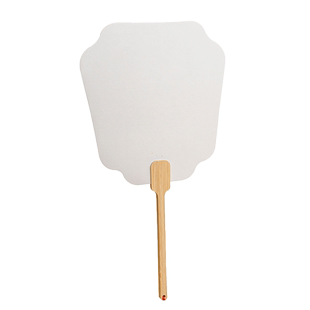 加厚宣纸团扇空白扇子绘画扇古风纸扇儿童书法国画绘画diy扇面纸