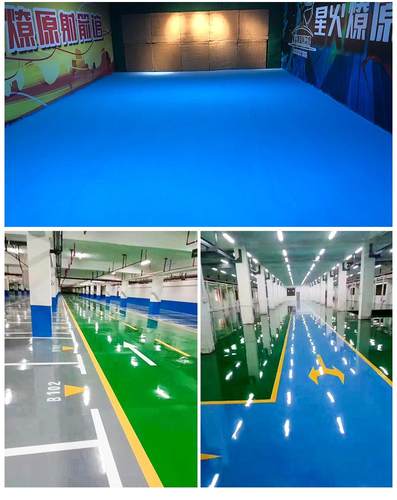 地坪漆环保彩色水性水泥地面