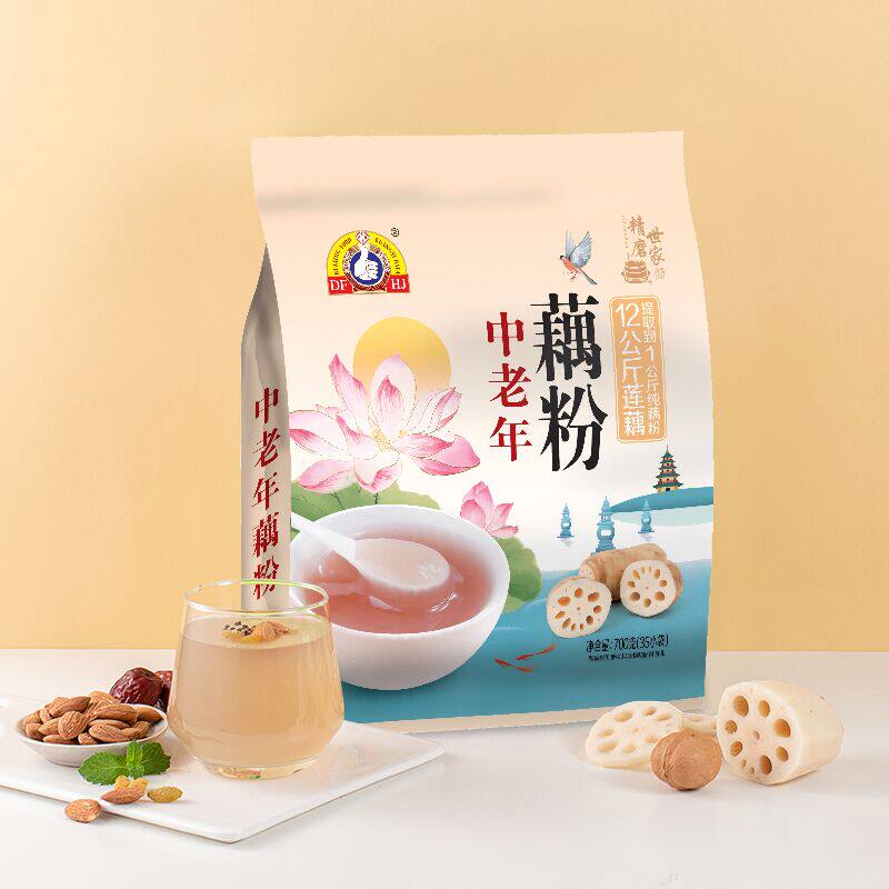 华精中老年藕粉无蔗糖低脂营养早餐即食小袋装食品官方旗舰店,咖啡/麦片/冲饮,藕粉,淘宝优惠券,粉丝福利购,淘宝优惠卷