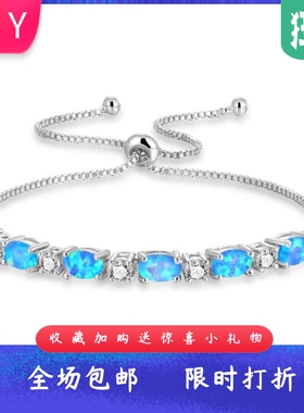 夏威夷进口opal欧泊澳宝小椭圆手