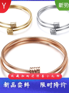 欧美双层3MM电缆线简约304不锈钢