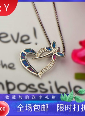 新款 ins风爆款黑澳宝蜻蜓项链深棕色蜻蜓吊坠饰品镶进口欧泊