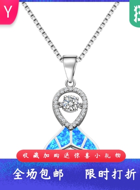 时尚简约宝石项饰女锁骨链进口o
