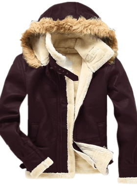 British winter faux fur coat men热销欧洲保暖毛毛仿皮草男大衣