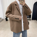 港风春款男西装外套便服单西韩版外套小西服Y19P55，男装西服，星座1013-1