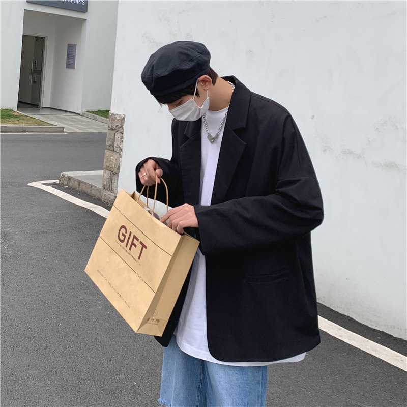 港风秋男西装外套单西一粒扣外套小西服Y332P45,男装西服,星座1013-1