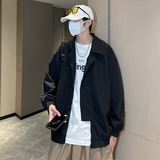 港风秋款男夹克短款工装韩版休闲拉链百搭冲锋衣外套JK27P55，男装夹克，星座1013-1