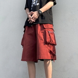 高品质夏款男短裤纯棉工装裤大口袋拉链五分裤D9034P40，男装休闲裤，星座1013-1