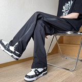 高品质夏款男休闲裤侧边拉链条纹拼接冲锋裤h2913P40，男装休闲裤，星座1013-1