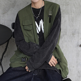 2021港风秋男马甲背心宽松百搭韩版休闲外套MJ2201P45，男装背心/马甲，星座1013-1