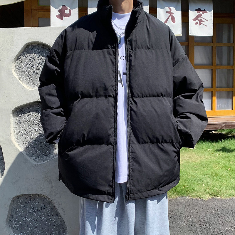 冬季新款男棉衣棒球立领加厚保暖面包棉服休闲外套Y57图片