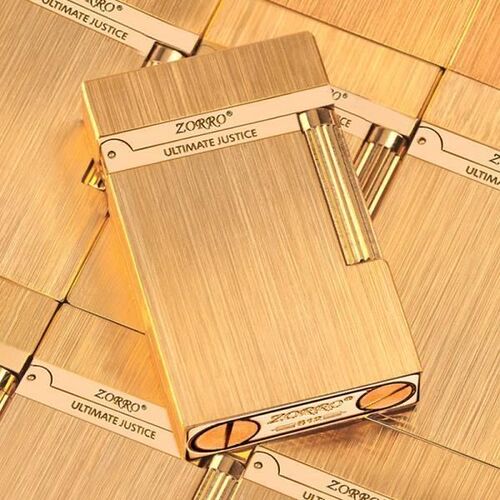 纯铜佐罗朗声打火机刻字