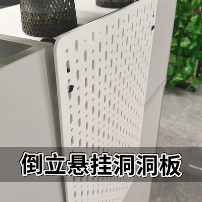 桌面洞洞板收纳盒子办公室抽屉式书桌工位学生文具置物架改造神器